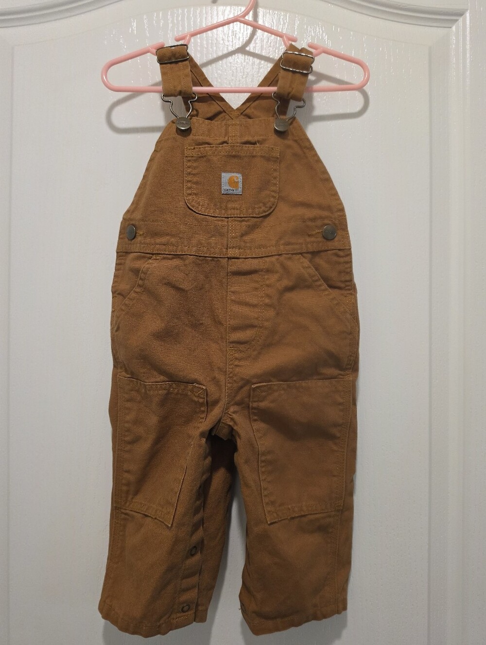 Carhartt Toddler/Baby/infant Canvas Bib Overalls 12 Months Boys Girls Unisex